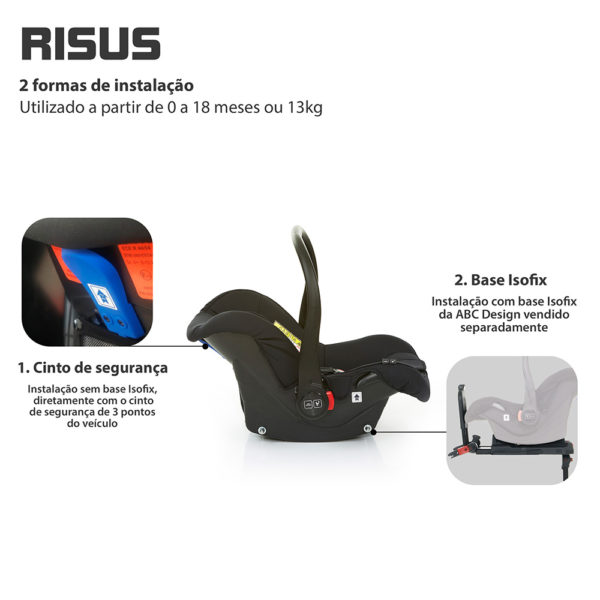 Bebê Conforto Risus black -  Abc Design - 101045219 - Image 3