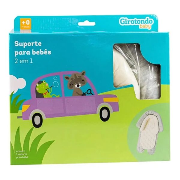 Suporte de Cabeça p/ Bebês 2 em 1 - Girotondo Baby - FE160810