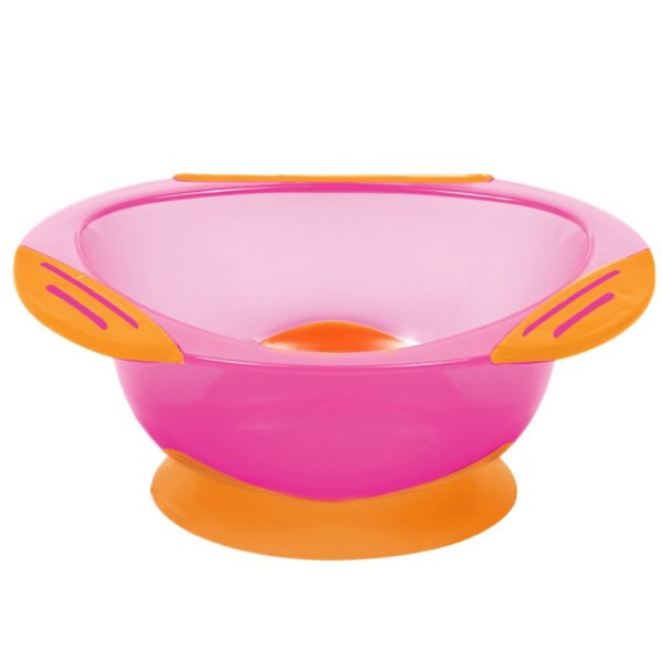 Pratinho Bowl c/ Ventosa rosa - Buba - 5808