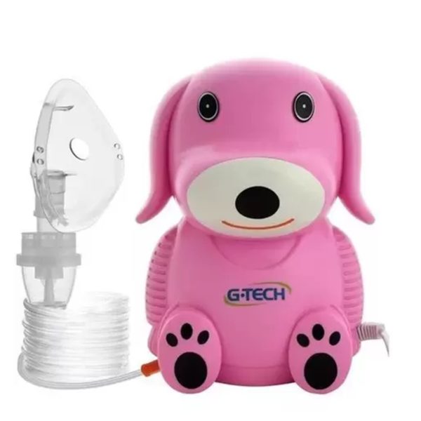 Inalador e nebulizador Nebdog rosa - G.tech - NEBDOGRS - Image 4