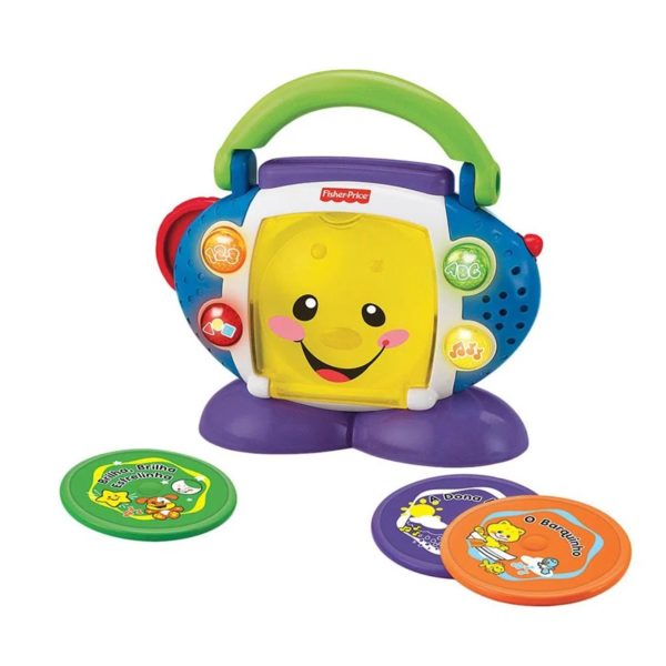 Brinquedo CD Player Aprender e Brincar - Fisher Price - P5314