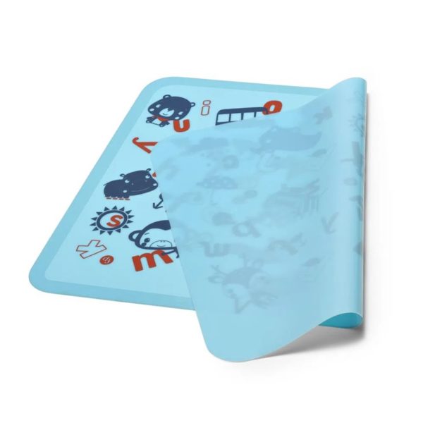 Lugar Americano de Silicone Estampado Yummy! azul - Fisher Price - BB1195 - Image 3