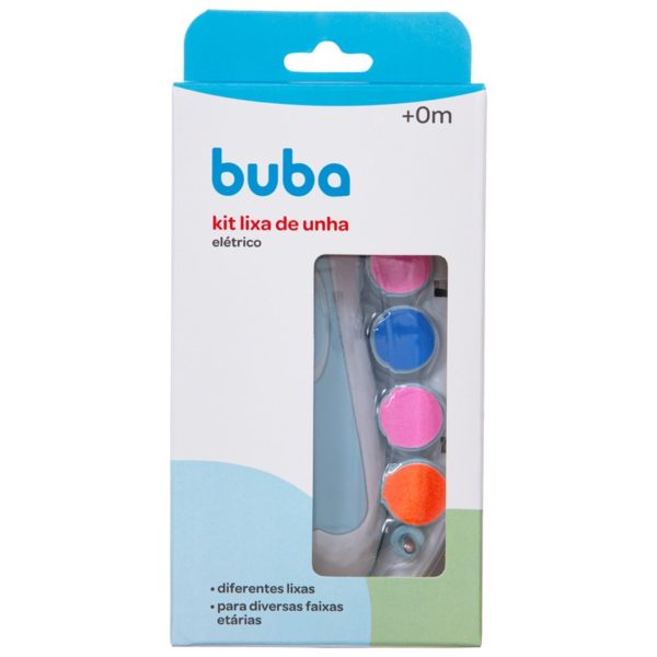 Kit Lixa de Unha Elétrico - Buba - 13777