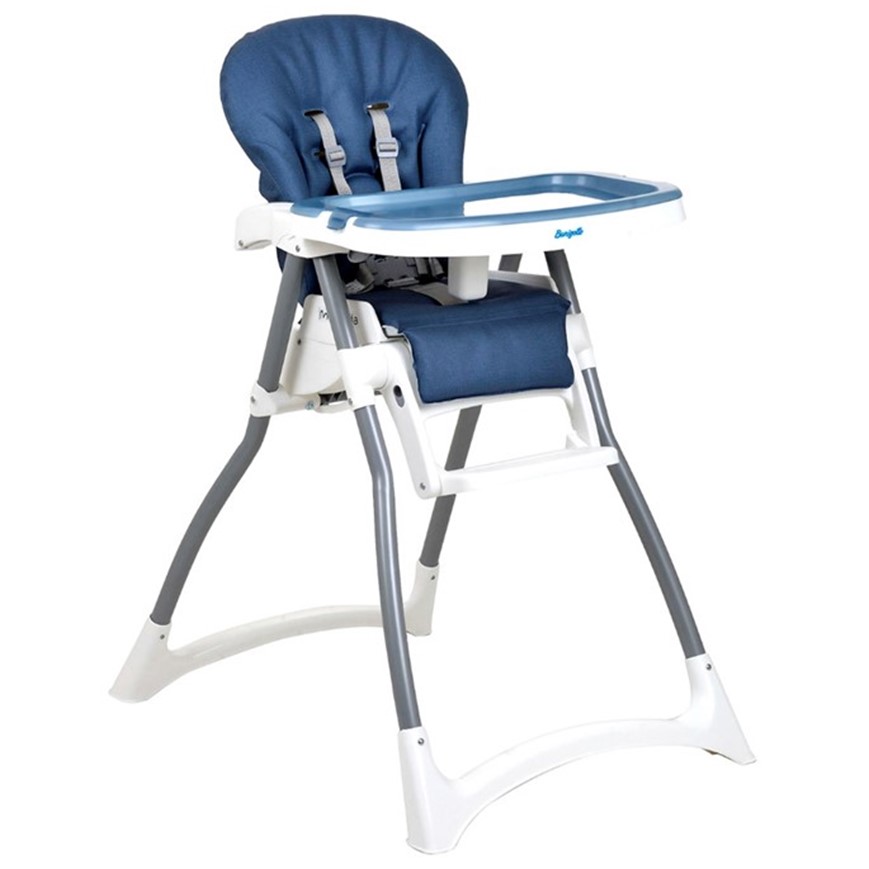 Cadeira de Alimentação Merenda mescla azul – Burigotto