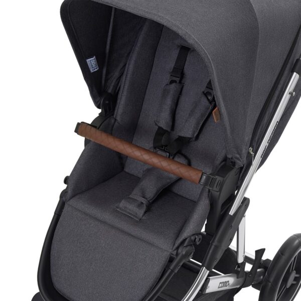 Carrinho c/ Moisés Travel System Como 4 Diamond Asphalt - Abc Design - 1200105-A - Image 7