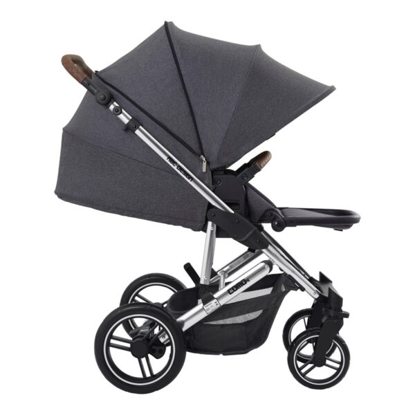 Carrinho c/ Moisés Travel System Como 4 Diamond Asphalt - Abc Design - 1200105-A - Image 11