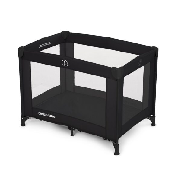 Berço Cercado Basic Preto - Galzerano - 2065PT