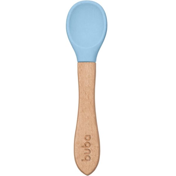 Colher em Silicone e Bambu Azul - Buba - 15822 - Image 4