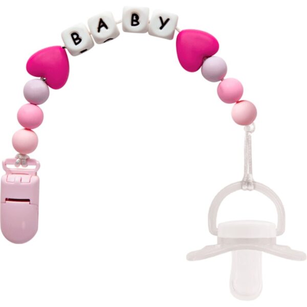 Prendedor de Chupeta Baby Rosa - Buba - 11941 - Image 2