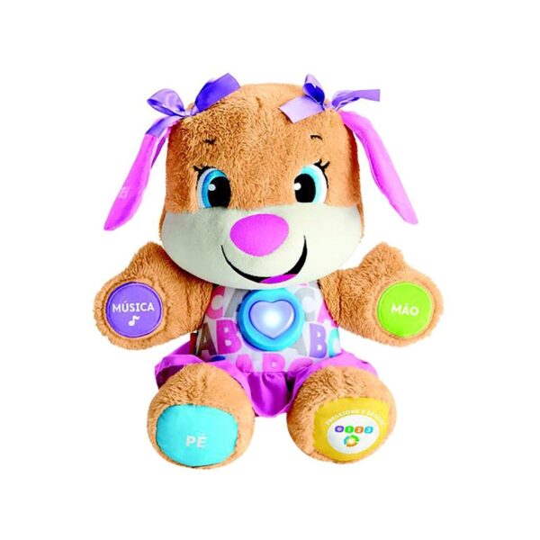 Irmã do Cachorrinho Aprendendo a Brincar - Fisher Price - FVC81 - Image 2