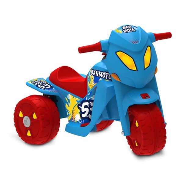 Moto Elétrica 6V Banmoto® Azul - Bandeirante - 2564