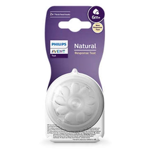 Bico Pétala 3.0 nº6 6m+ Ritmo Individual Líquidos Grossos 2un - Philips Avent - SCY966/02
