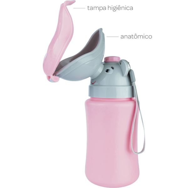 Mictório Portátil Elefante Rosa - Buba - 14564 - Image 2