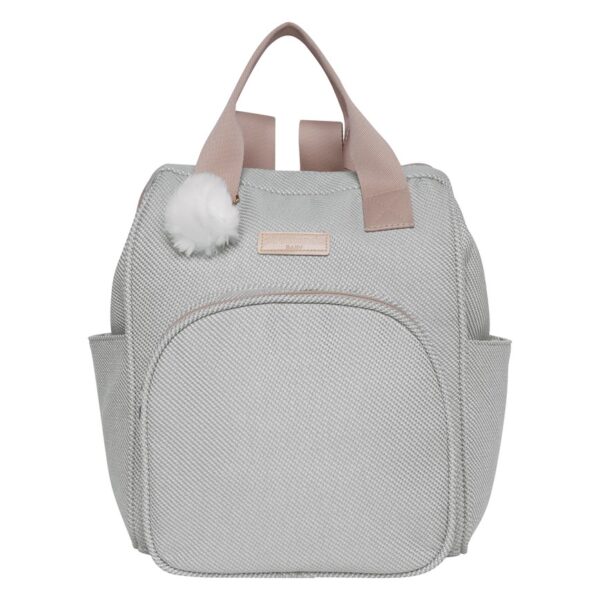 Mochila Média Térmica Nuvem de Algodão Cinza - Pirulitando - 836CN