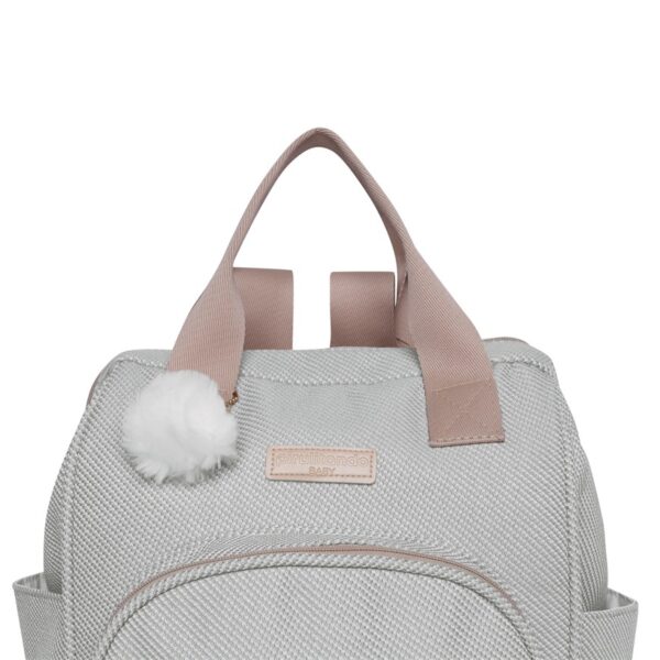 Mochila Média Térmica Nuvem de Algodão Cinza - Pirulitando - 836CN - Image 3