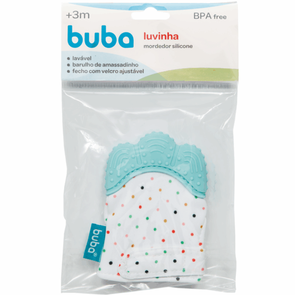 Luvinha c/ Mordedor de Silicone Azul- Buba - 08967