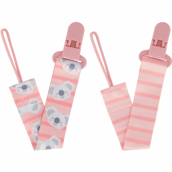 Kit Prendedor de Chupeta Coala Rosa c/ 2un - Buba - 14496 - Image 2