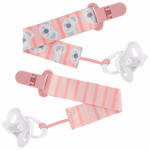 Kit Prendedor de Chupeta Coala Rosa c/ 2un - Buba - 14496 - Image 3