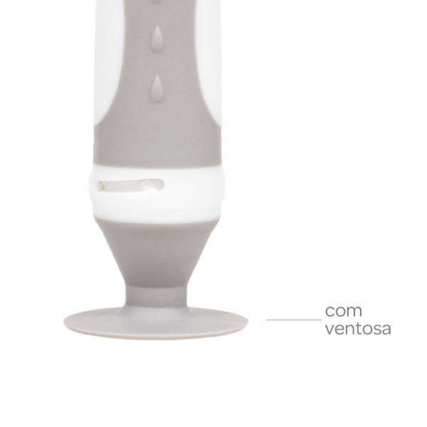 Escova p/ Mamadeira em Silicone Cinza - Buba - 16276 - Image 5