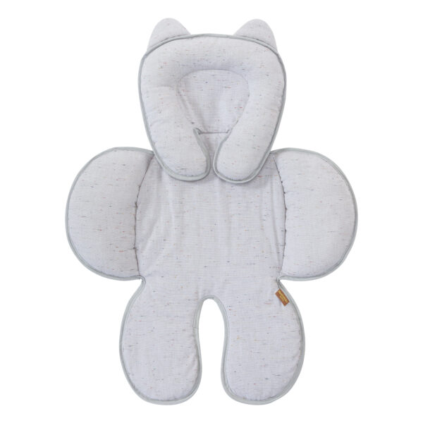 Capa Anatômica p/ Bebê Conforto Linho Cinza - Batistela - L005CZ