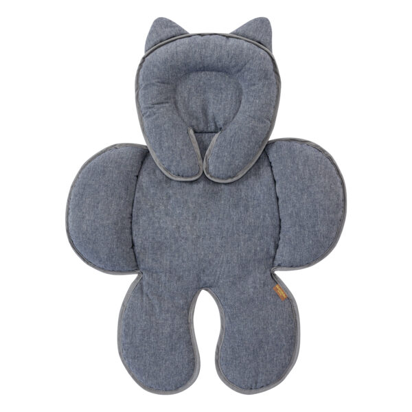 Capa Anatômica p/ Bebê Conforto Linho Jeans - Batistela - L005JN