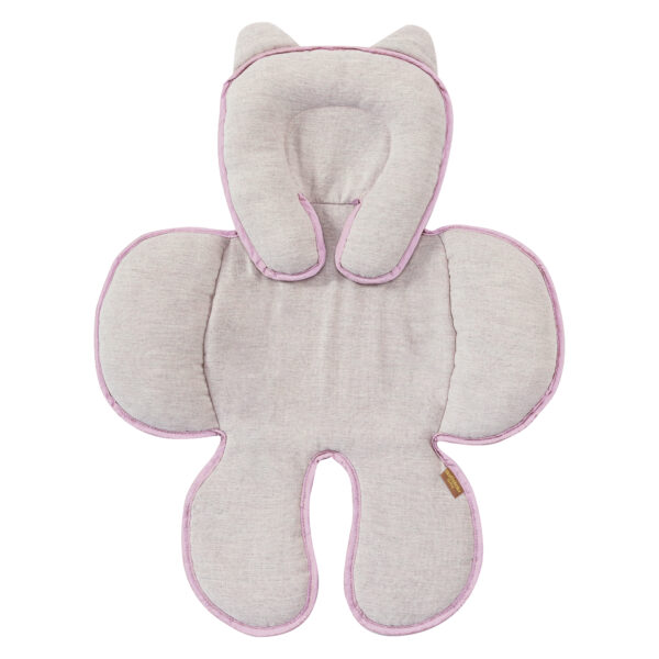 Capa Anatômica p/ Bebê Conforto Linho Rose - Batistela - L005RS