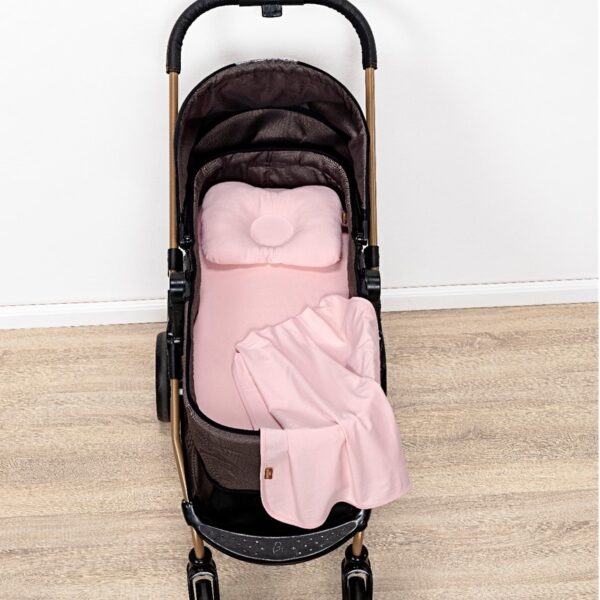 Colchonete p/ Moisés Cotton Rose - Batistela - S010RS - Image 2